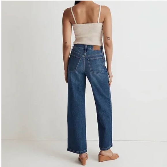 NWT Madewell The Perfect Vintage Wide-Leg Jean Patch Pocket Edition Size 30 - Picture 2 of 8